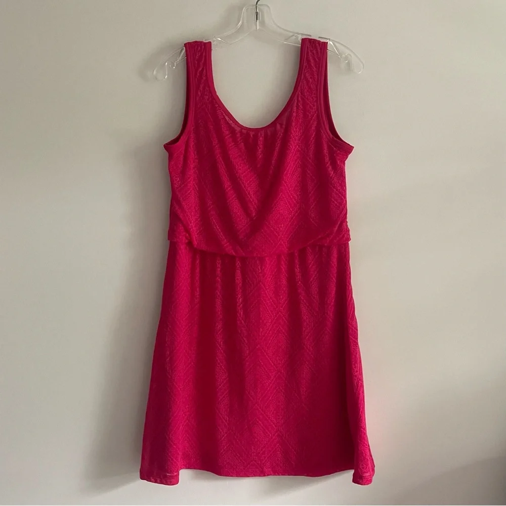NEW Prana Mika Dress Cosmo Pink Copa Small S